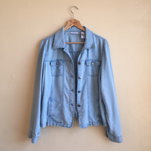 lightweight denim jacket plus size